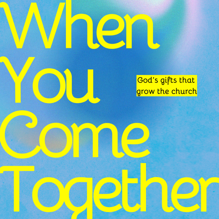 When You Come Together: Healing